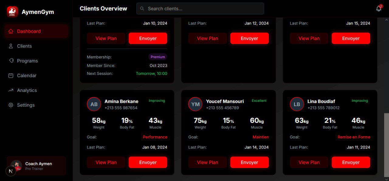 Online Coaching Dashboard image 3