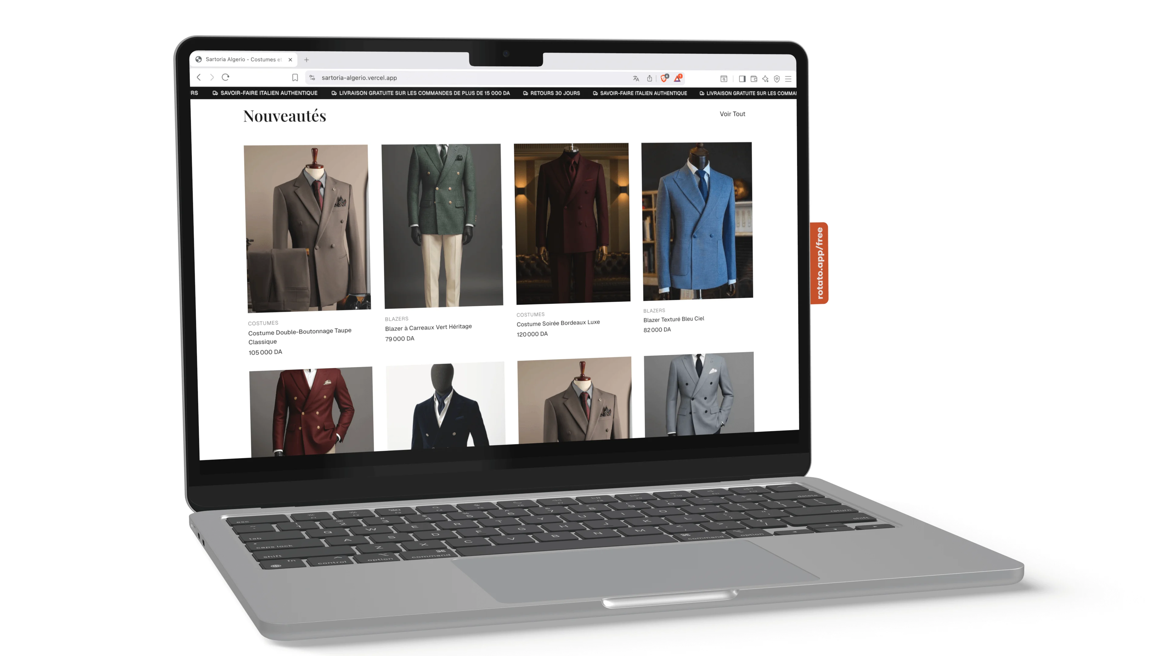Premium e-commerce website image 2